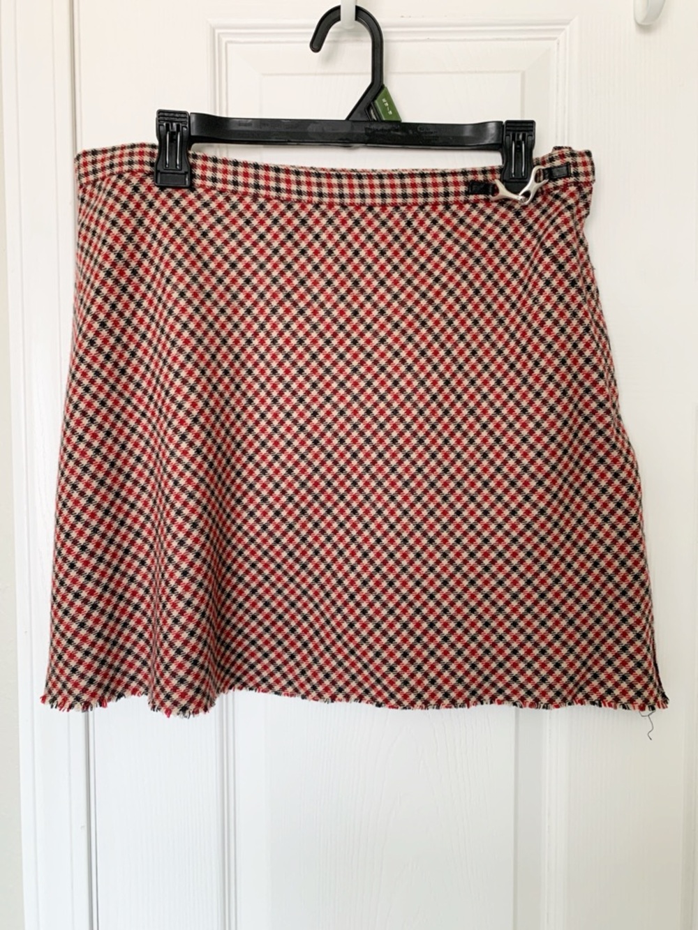 Vintage Sag Harbor Checkered Skirt